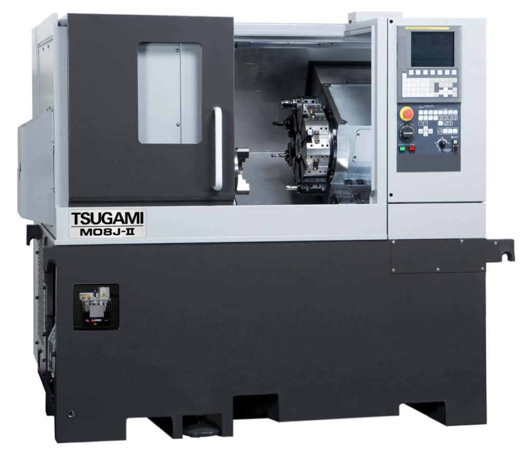 Tsugami M08J CNC Lathe Fixed Headstock Lathe