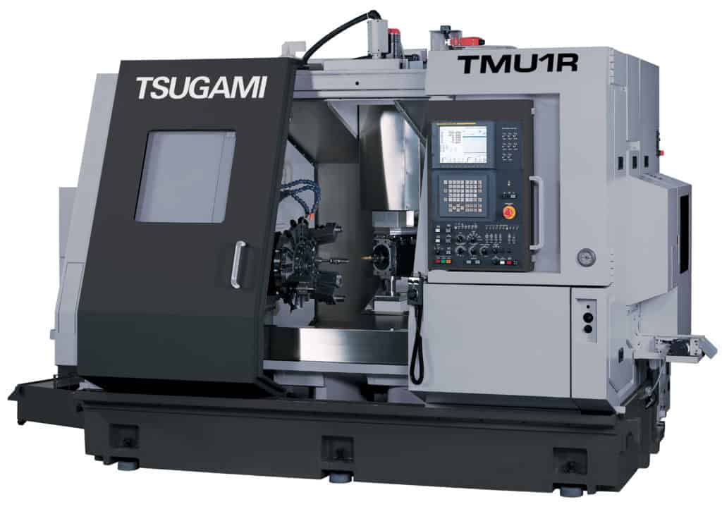 Tsugami TMU1R 38mm Swiss Type Multitasking Turning Center